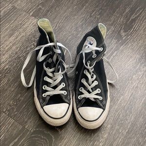 BLACK HIGH TOP CONVERSE